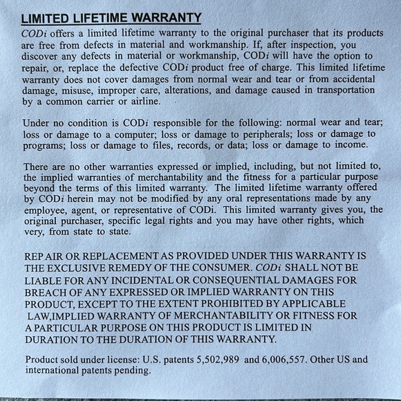 CODI Key Cable Lock - Picture 8 of 10